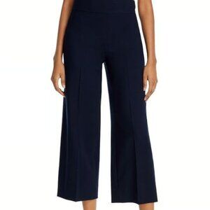Rebecca Taylor Navy Spring Suiting Palazzo Pants